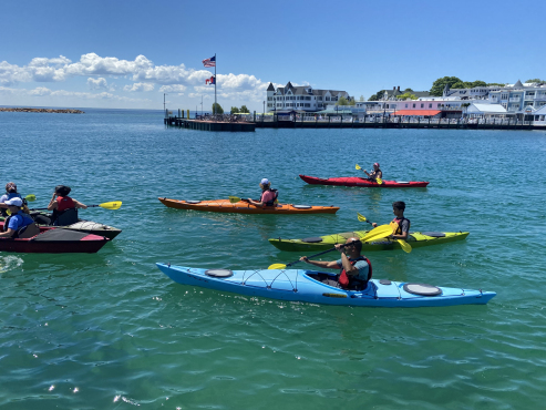 Kayakers